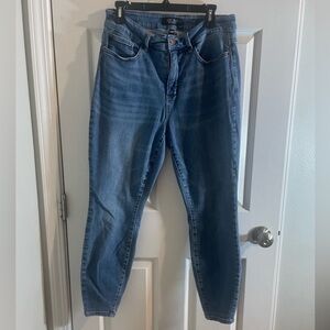 Judy Blue Mid-Wash Ankle Jeans Skinny Fit 14W